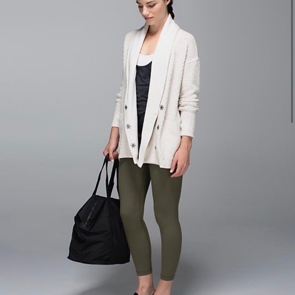 lululemon athletica Sweaters - Lululemon Post Practice Cardigan. Size 4